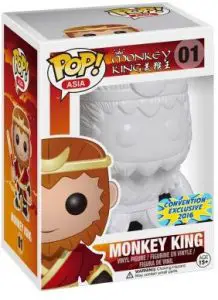 Figurine Monkey King Porcelaine blanche – The Monkey King- #1