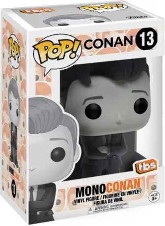 Figurine pop Monoconan - Noir & Blanc - Conan O'Brien - 1