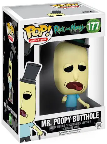 Figurine pop Monsieur Boîte à Caca - Rick et Morty - 1