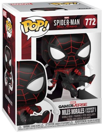 Figurine pop Morales Miles Advanced Tech Suit - Marvel's Spider-Man: Miles Morales - 1