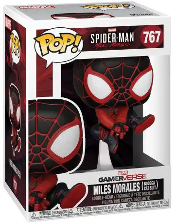 Figurine pop Morales Miles Combinaison de chat Bodega - Marvel's Spider-Man: Miles Morales - 1