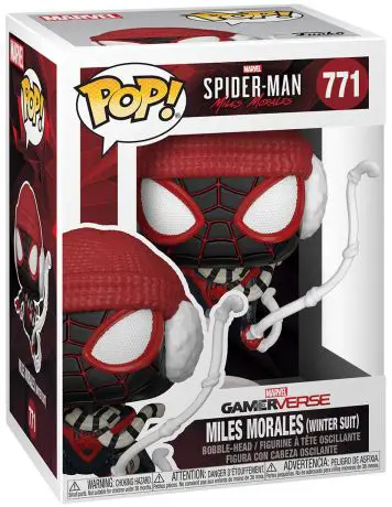 Figurine pop Morales Miles Costume Hiver - Marvel's Spider-Man: Miles Morales - 1