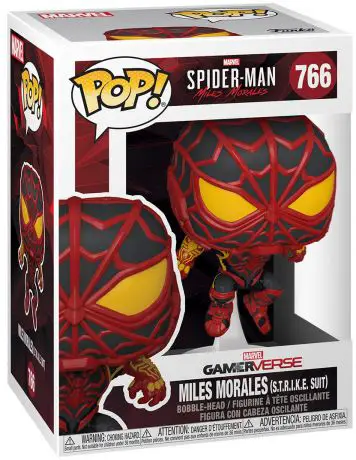 Figurine pop Morales Miles S.T.R.I.K.E. Costume - Marvel's Spider-Man: Miles Morales - 1
