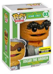 Figurine Mordicus – Orange – Sesame Street- #3