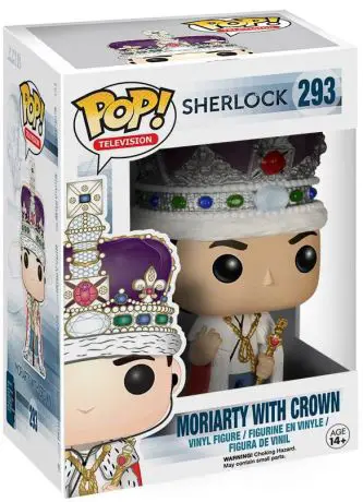 Figurine pop Moriarty avec couronne - Sherlock - 1