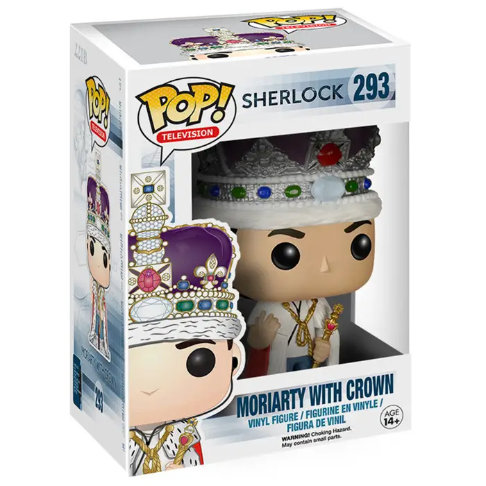Figurine pop Moriarty with crown - Sherlock - 2