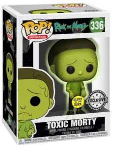 Figurine Mortimer « Morty » Smith Toxique – Vert brillant dans le noir – Rick et Morty- #336