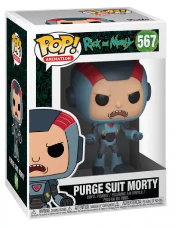 Figurine pop Morty avec Costume de Purge - Rick et Morty - 1