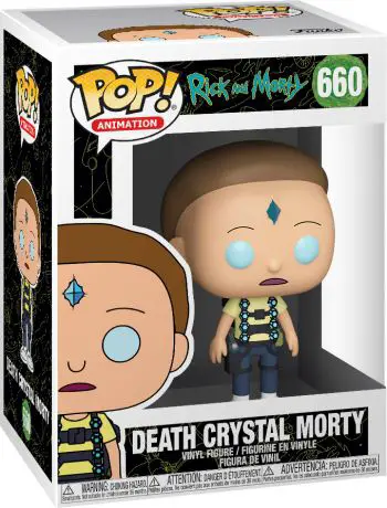 Figurine pop Morty avec Cristal de Mort - Rick et Morty - 1