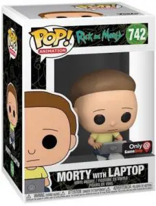 Figurine Morty avec ordinateur portable – Rick et Morty- #742