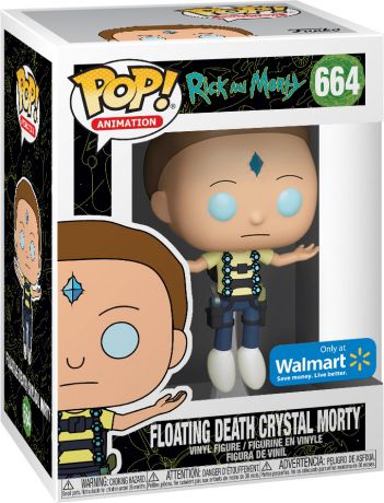 Figurine pop Morty Flottant avec Cristal de Mort - Rick et Morty - 1