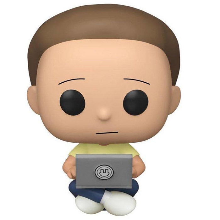 Figurine pop Morty with laptop - Rick et morty - 1