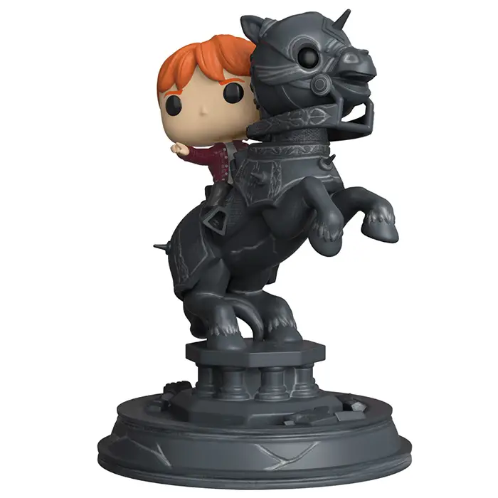 Figurine pop Movie Moments Ron Weasley riding chess piece - Harry Potter - 1