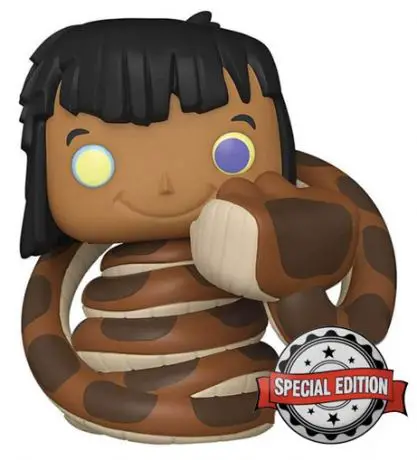 Figurine pop Mowgli avec Kaa - Le Livre de la Jungle - 2