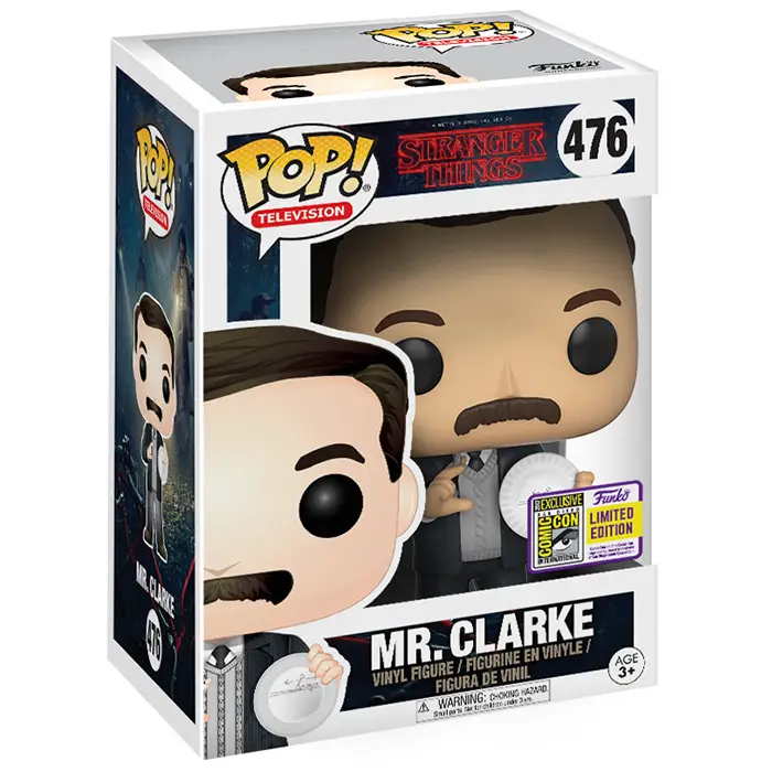 Figurine pop Mr Clarke - Stranger Things - 2
