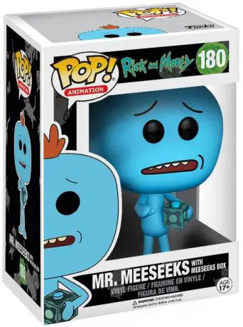 Figurine pop Mr. Meeseeks avec boîte - Rick et Morty - 1