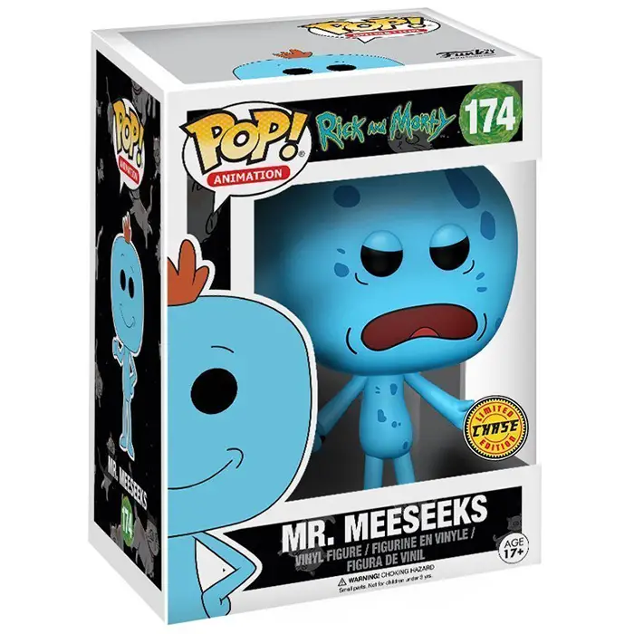 Figurine pop Mr Meeseeks chase - Rick et morty - 2