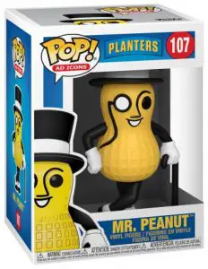 Figurine Mr. Peanut – Icônes de Pub- #107