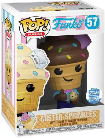 Figurine pop Mr Sprinkles Chocolat - Fantastik Plastik - 1
