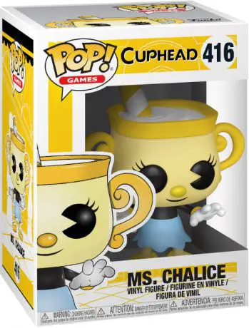 Figurine pop Ms. Chalice - Cuphead - 1