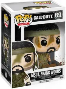 Figurine MSGT Frank Woods – Éclaboussures de Boue – Call of Duty- #69