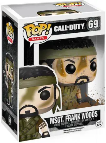 Figurine pop MSGT Frank Woods - Éclaboussures de Boue - Call of Duty - 1
