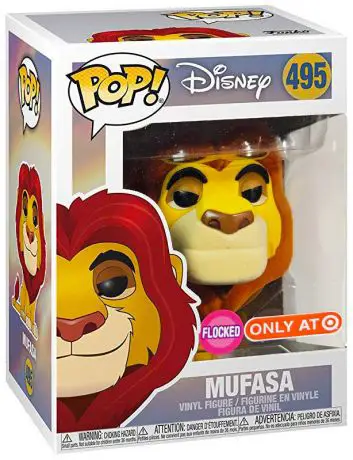 Figurine pop Mufasa - Floqué - Le Roi Lion - 1