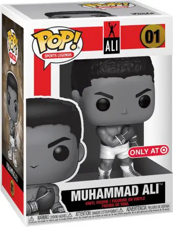 Figurine pop Muhammad Ali - Noir & Blanc - Célébrités - 1
