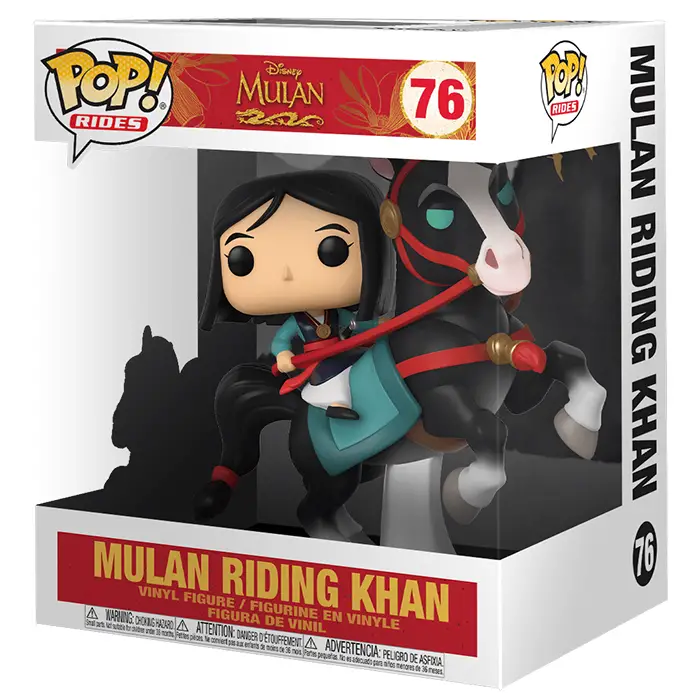 Figurine pop Mulan riding Khan - Mulan - 2