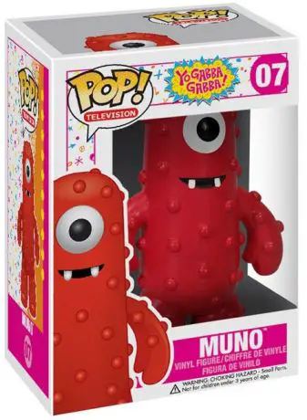 Figurine pop Muno - Yo Gabba Gabba! - 1