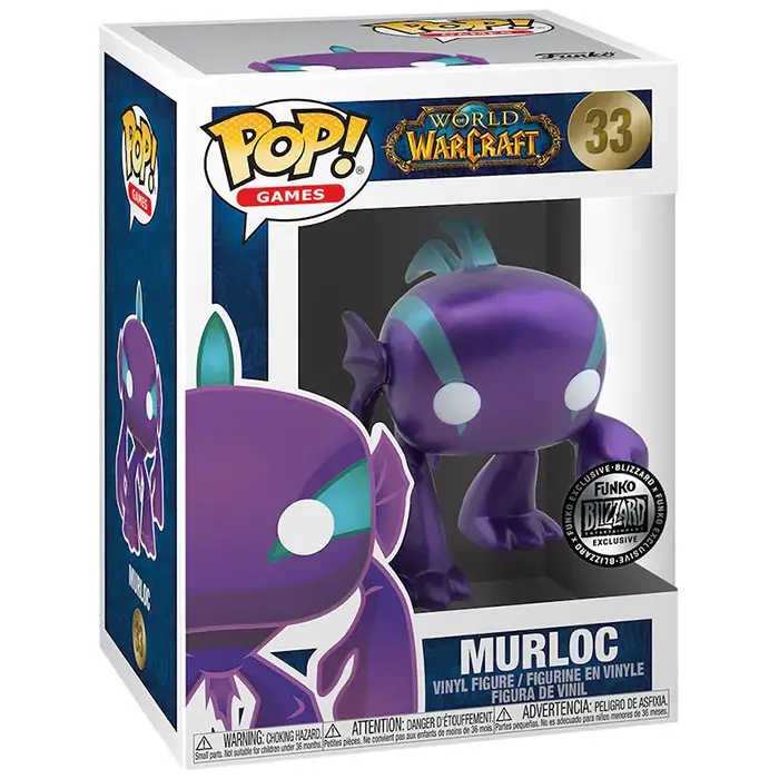 Figurine pop Murloc violet - World Of Warcraft - 2
