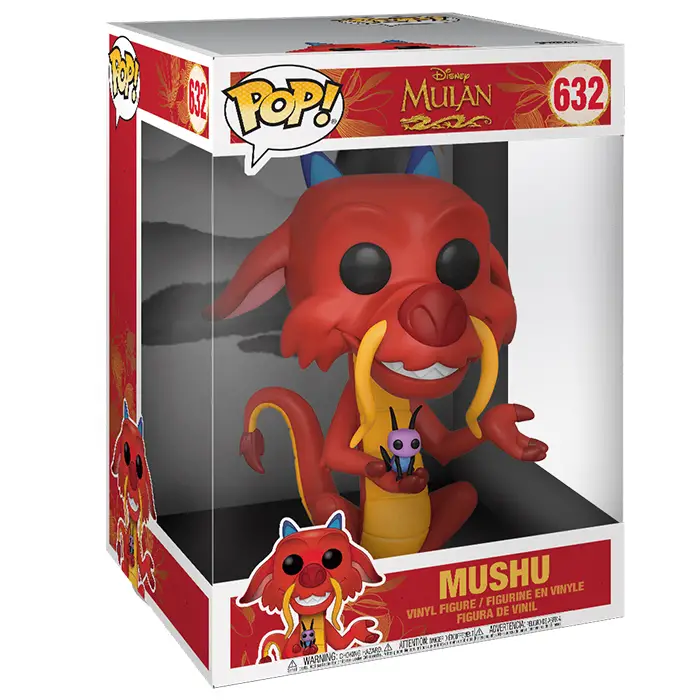 Figurine pop Mushu with cricket supersized - Mulan - 2