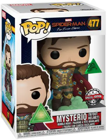 Figurine pop Mysterio sans Masque - Spider-Man : Far from Home - 1