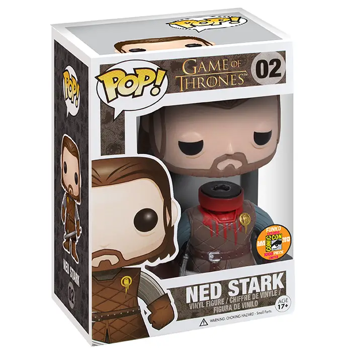 Figurine pop Ned Stark avec tête coupée - Game Of Thrones - 2