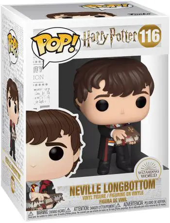 Figurine pop Neville avec Livre Monstre - Harry Potter - 1
