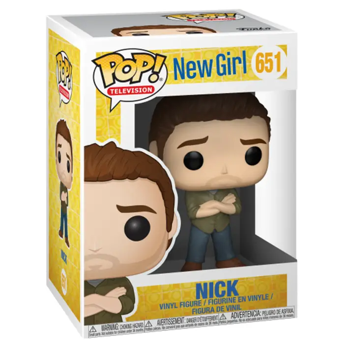 Figurine pop Nick - New Girl - 2
