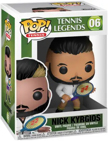 Figurine pop Nick Kyrgios - Tennis - 1