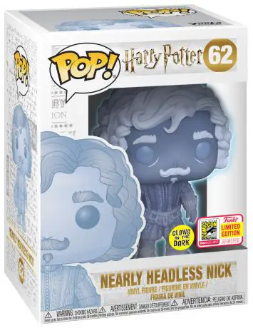 Figurine pop Nick Quasi-Sans-Tête - Brille dans le noir - Harry Potter - 1