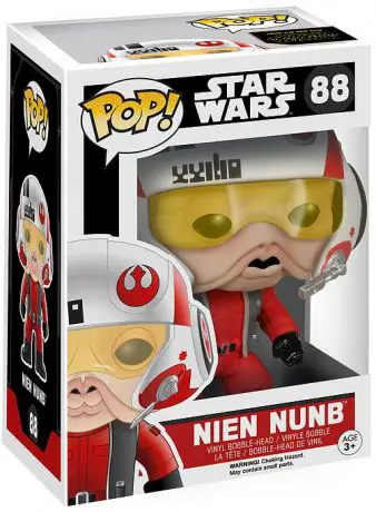 Figurine pop Nien Nunb - Pilote X-Wing - Star Wars 7 : Le Réveil de la Force - 1
