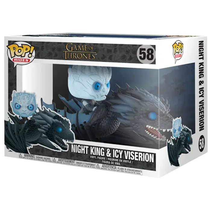 Figurine pop Night King avec Icy Viserion - Game Of Thrones - 2