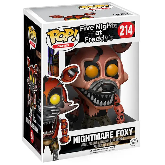 Figurine pop Nightmare Foxy - Five Nights At Freddy's - 2