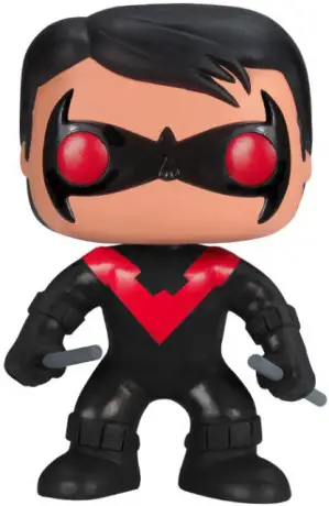 Figurine pop Nightwing avec Costume Rouge et Noir - DC Comics - 2