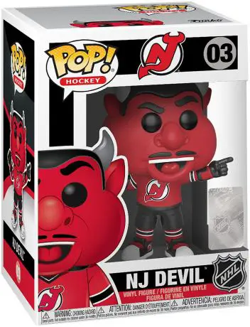 Figurine pop NJ Devil - NHL Mascottes - 1