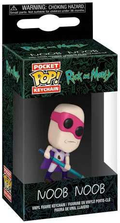 Figurine pop Noob Noob - Porte-clés - Rick et Morty - 1