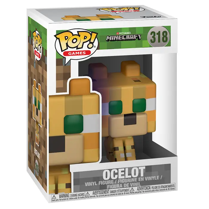 Figurine pop Ocelot - Minecraft - 2