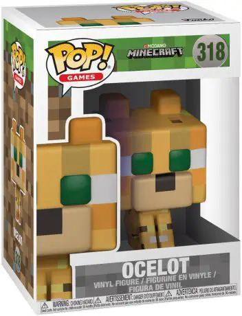 Figurine pop Ocelot - Minecraft - 1