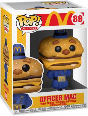Figurine pop Officer Mac - McDonald's - 1
