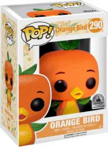 Figurine Oiseau Orange – Parcs Disney- #290