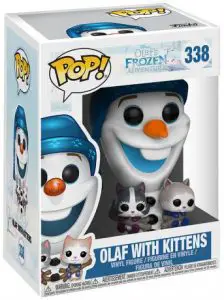 Figurine Olaf avec Chatons – Frozen – La reine des neiges- #338
