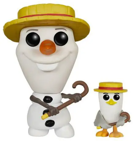 Figurine pop Olaf - Avec Mouette - Frozen - La reine des neiges - 2